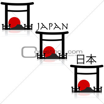 Japan icons