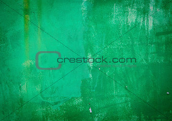 Abstract green color metal background