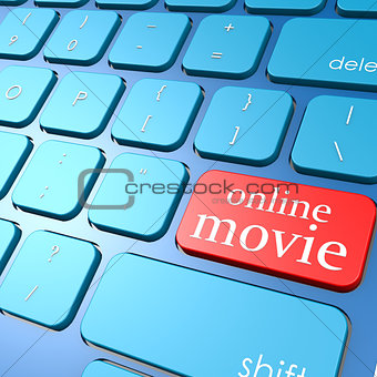 Online movie keyboard