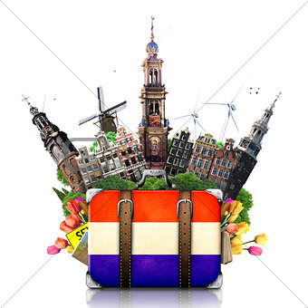 Holland, Amsterdam landmarks