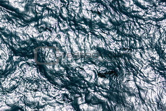 Texture the water surface Sunny day.