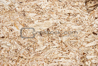 Close up of a recycle compressed wood surface