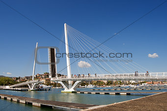 Bridge of Thaon di Revel - La Spezia Italy