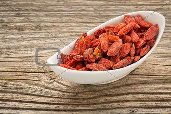 goji berries in a small bowl