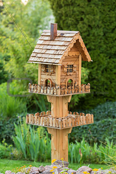 Homemade bird house