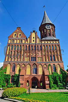 Cathedral of Koenigsberg, gothic 14th century