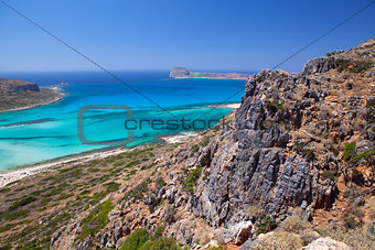 Gramvousa Island, Crete, Greece.