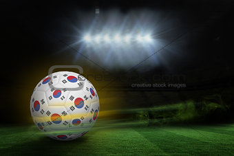 Football in south korea colours
