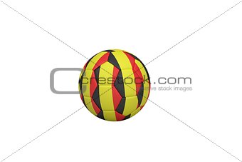 Football in belgian colours