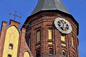 Tower Koenigsberg Cathedral. Kaliningrad (formerly Koenigsberg), Russia