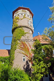 Old german water tower. Svetlogorsk (Rauschen), Russia