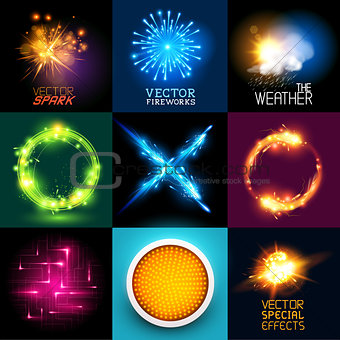 Vector Light Effects Collection