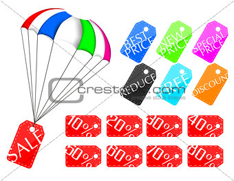 Parachute price tag
