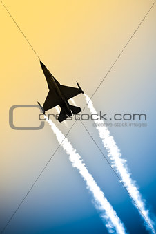 fighter jet abstract