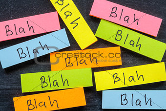 blah stickers