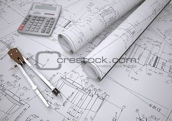 Scrolls engineering drawings and tools