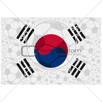South Korea soccer balls