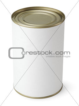 Tin Can isolated on white