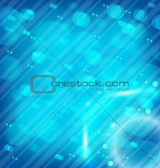 Techno abstract blue background with transparent circle