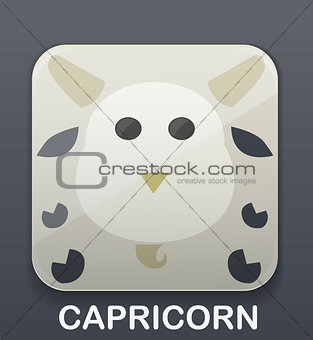 Capricorn zodiac icon