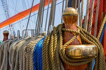 Marine ropes and rigging