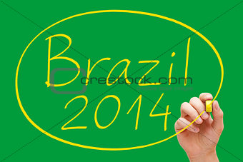 Brazil 2014 Handwriting
