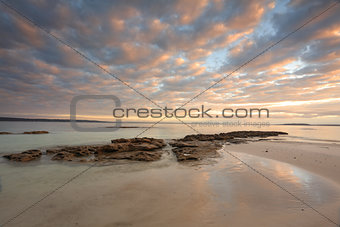 Sunrise Scottish Rocks Australia