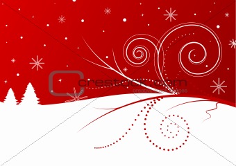 Abstract winter background