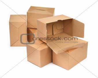 group of cardboard