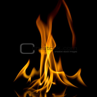 Fire flames 