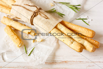 Bread sticks.