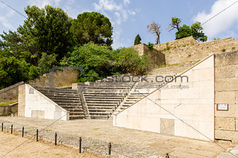 Amphitheater of the Acropolis in Rhodes