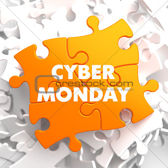 Cyber Monday on Yellow Puzzle.