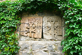 Khachkars or cross-stones