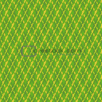 Green and yellow seamless mesh pattern