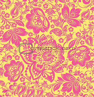 Vector Floral seamless pattern.