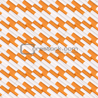 Seamless pattern of cigarettes