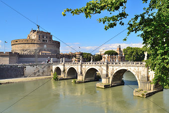 Rome. Sant'Angelo Bridge