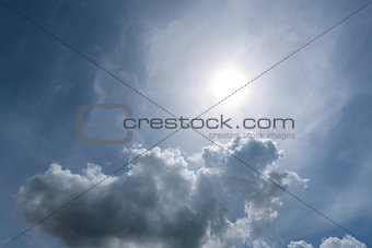 clouds and sun 