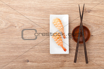 Shrimp sushi