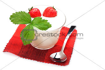 Joghurt mit Erdbeeren 2