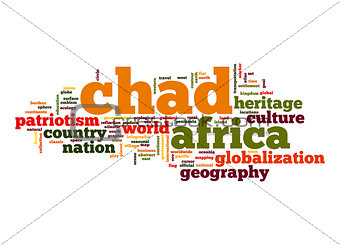 Chad word cloud
