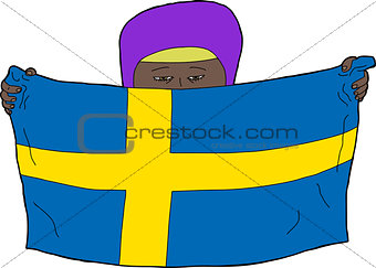 Swedish Muslim Child