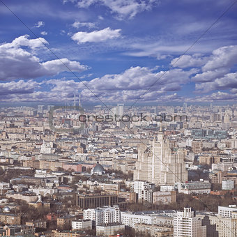 View of Moscow. Russia.