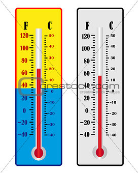two thermometer