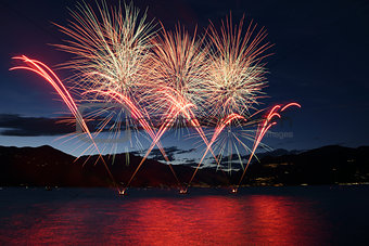 Fireworks, Maggiore Lake - Luino