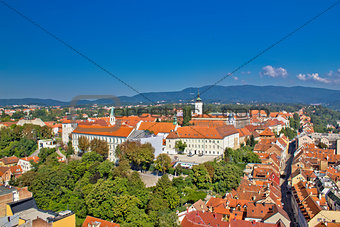 Historic upper town of Zagreb