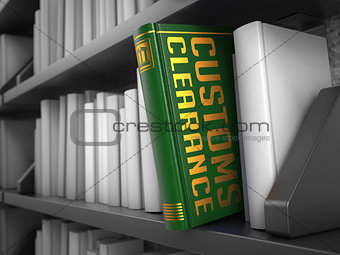 Customs Clearance - Title of Green Book.