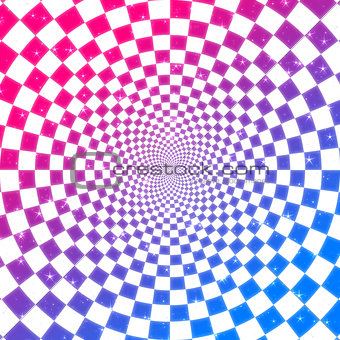 Colorful checkered texture