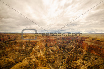 look into Grand Canyon
